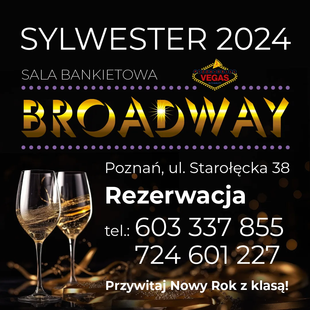 VEGAS broadway sylwester 2024